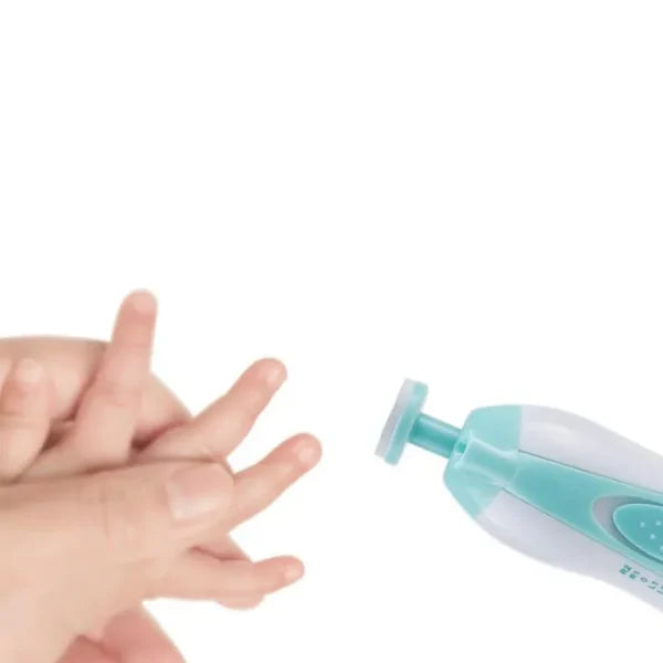 👶 Baby Electric Nail Clipper – 6-in-1 Manicure & Pedicure Set (0m+ | Random Color)