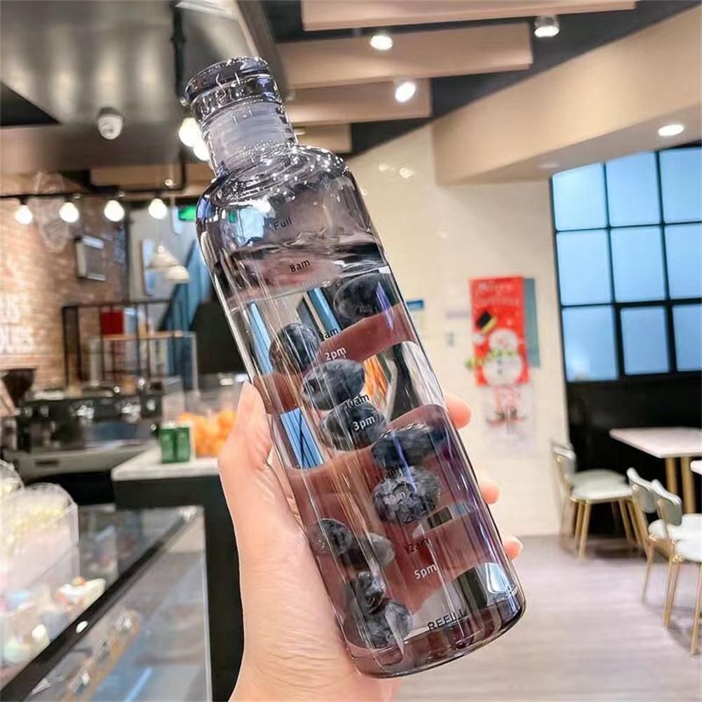 💧 Transparent Sports Water Bottle – 500ml | Lightweight, Leak-Proof & Portable - Mayari Super Store