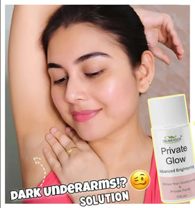 🌸 Organa Touch Fresh & Natural Underarm Whitening Cream – Private Glow (Advanced Brightening) 100ml