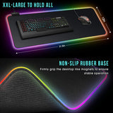 🎮 RGB Gaming Mouse Pad with RGB Lights | Extended Size, Non-Slip & Waterproof Mayari Super Store