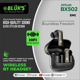 🎧 BX-502 AirBuds ENC | Superior Sound with ENC Technology