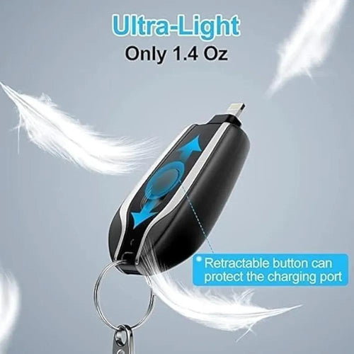 🔋 Keychain Power Bank – Compact & Portable Charging On-the-Go
