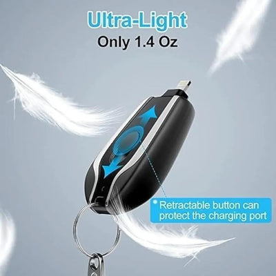 🔋 Keychain Power Bank – Compact & Portable Charging On-the-Go - Mayari Super Store