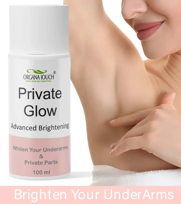 🌸 Organa Touch Fresh & Natural Underarm Whitening Cream – Private Glow (Advanced Brightening) 100ml