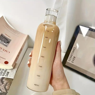 💧 Transparent Sports Water Bottle – 500ml | Lightweight, Leak-Proof & Portable - Mayari Super Store
