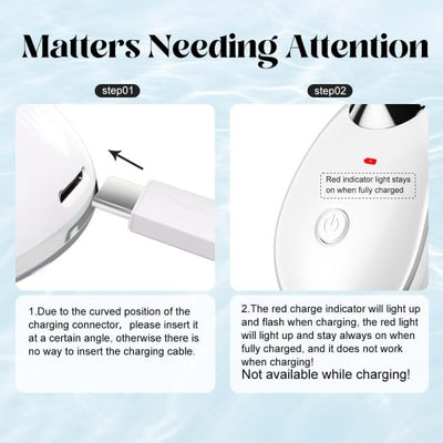 🌟 Face Lifting & EMS Facial Massager – Microcurrent + LED Red Light Therapy | Anti-Wrinkle Skin Tightening Device - Mayari Super Store