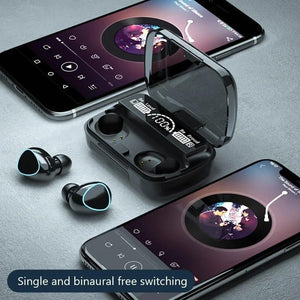 🎧 M10 Wireless Bluetooth Earbuds | Compact & Stylish