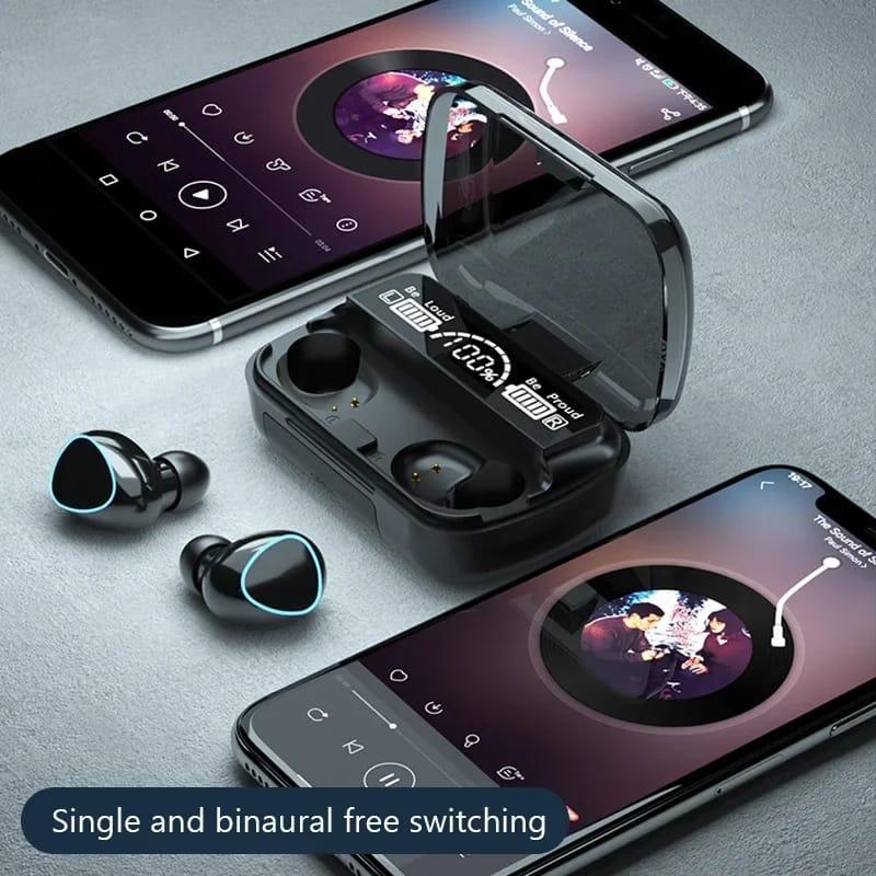 🎧 M10 Wireless Bluetooth Earbuds | Compact & Stylish