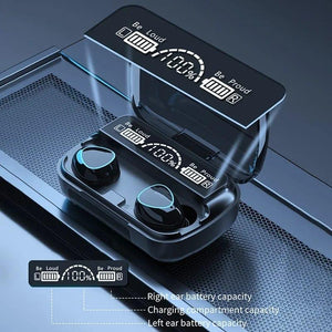 🎧 M10 Wireless Bluetooth Earbuds | Compact & Stylish