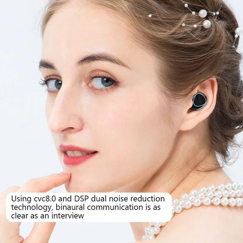 🎧 M10 Wireless Bluetooth Earbuds | Compact & Stylish