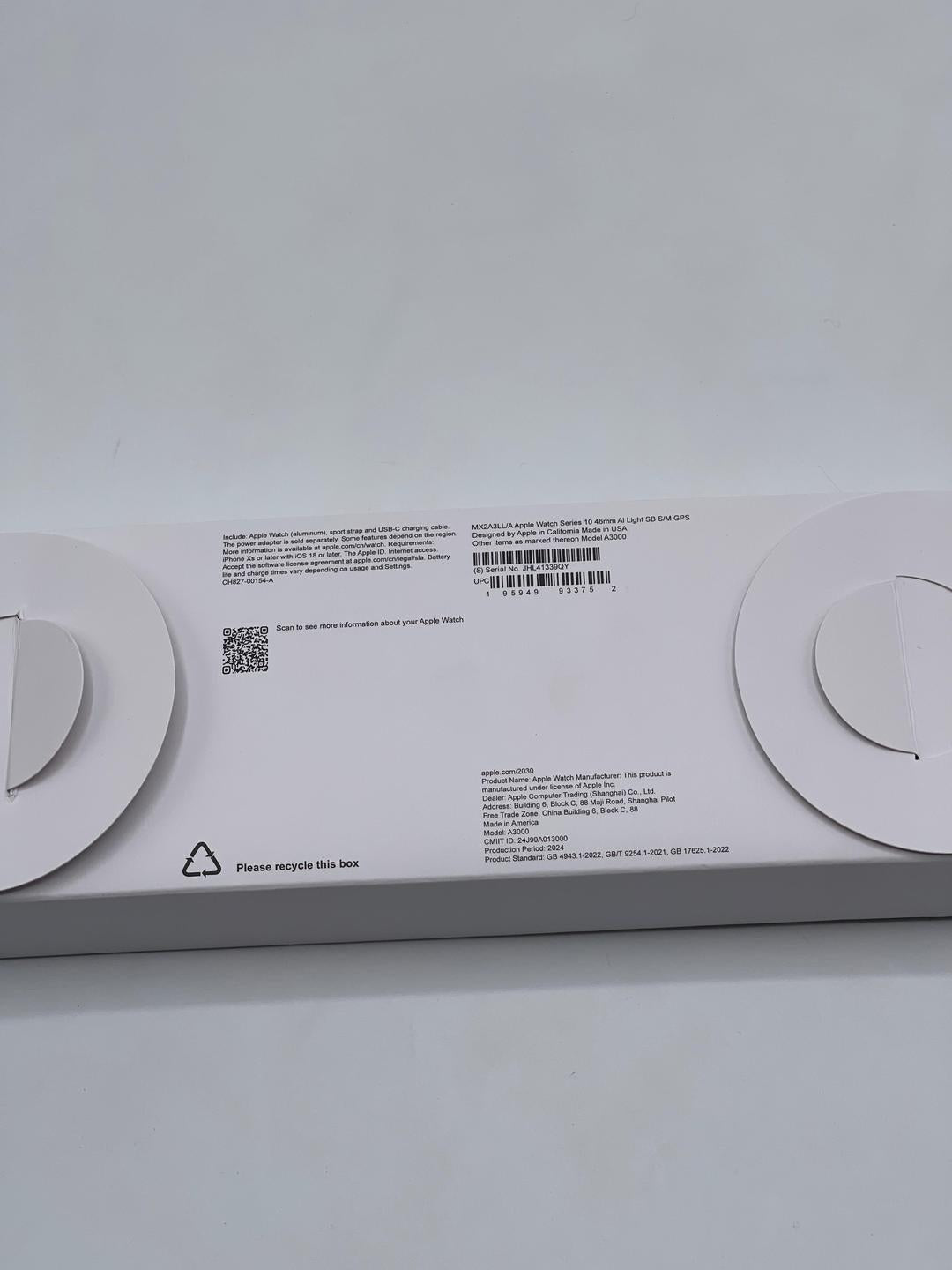 Apple Watch Series 10 (46mm) – AI Light Edition | Wireless Magnetic Charging - Mayari Super Store