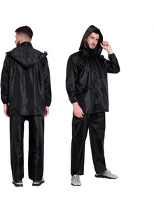 🌧️ 2 Pcs Waterproof Parachute Rainsuit – Durable & Reliable