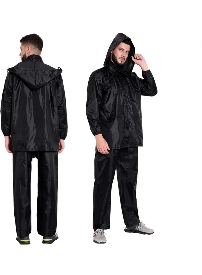 🌧️ 2 Pcs Waterproof Parachute Rainsuit – Durable & Reliable