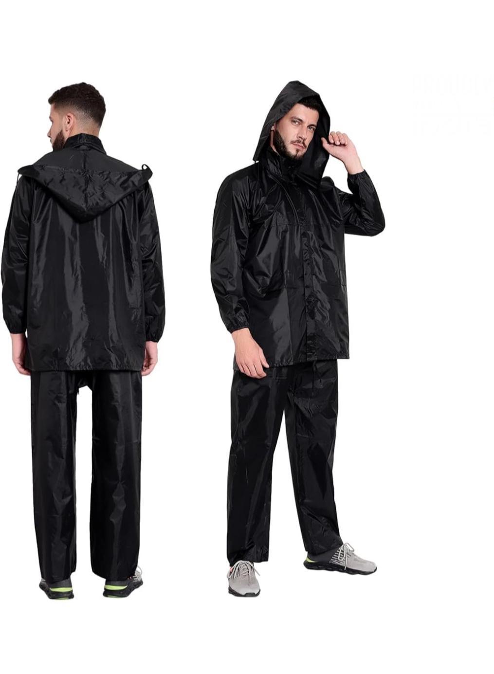 🌧️ 2 Pcs Waterproof Parachute Rainsuit – Durable & Reliable