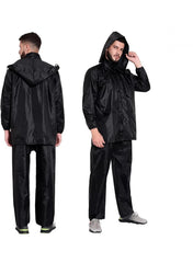 🌧️ 2 Pcs Waterproof Parachute Rainsuit – Durable & Reliable