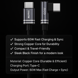 ⚡ BX-462 – 27W Max Sync & Charging Cable (iPhone)