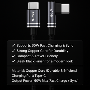 ⚡ BX-461 – 60W Max Sync & Charging Cable (Type-C)
