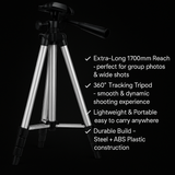 📸 BX-370 Extra Long 1700mm Selfie Stick & Tripod Stand