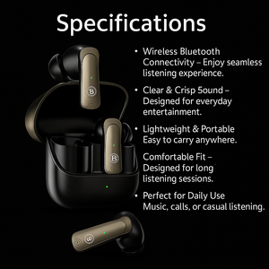 🎧 BX-502 AirBuds ENC | Superior Sound with ENC Technology