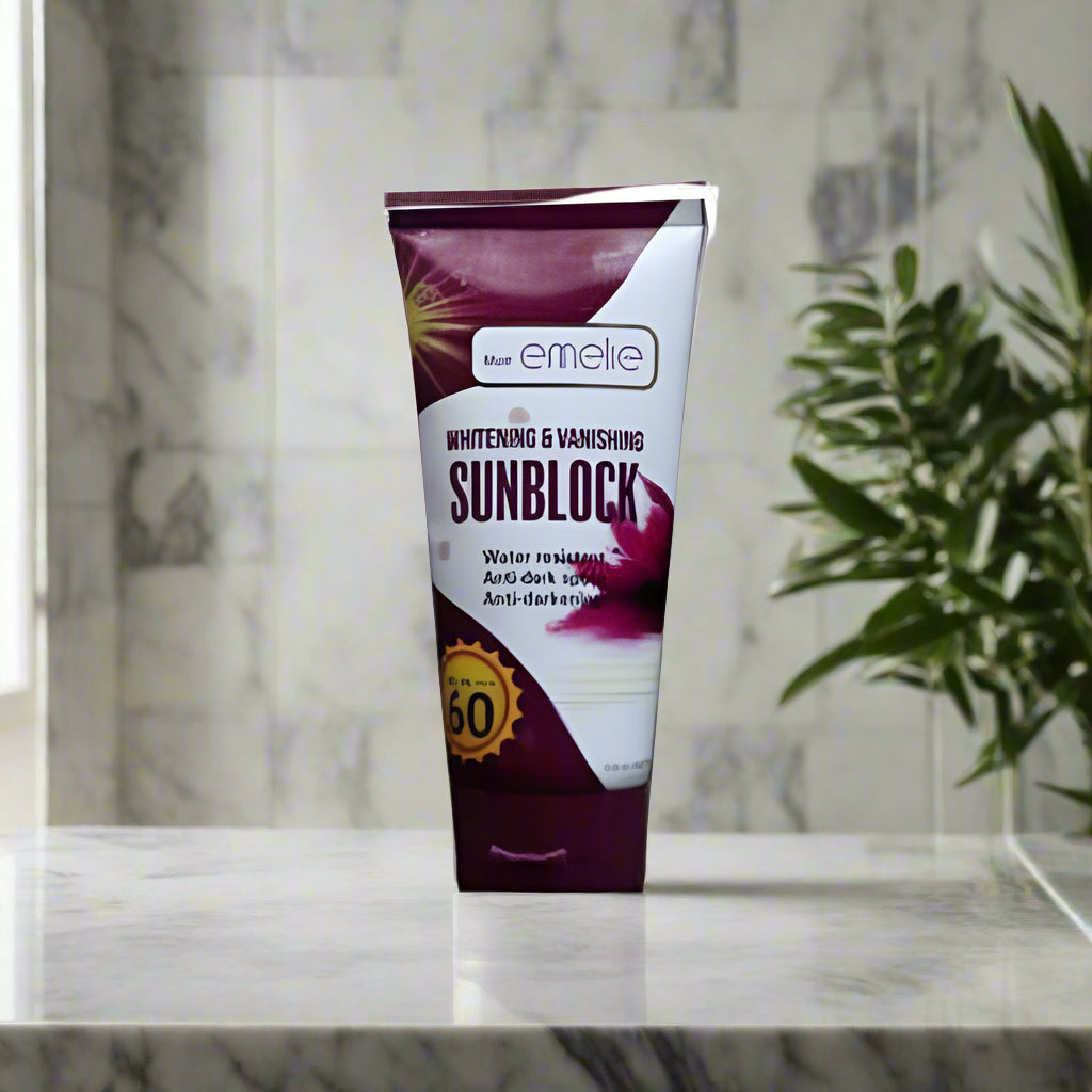 ☀️ Emelie Sunblock SPF 60 – Ultimate Protection For Your Skin | 100ml - Mayari Super Store