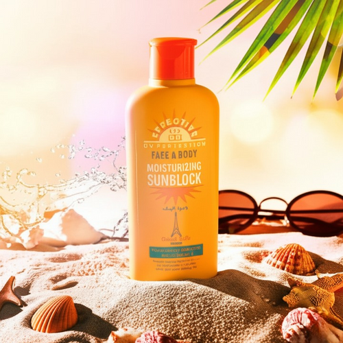 🌞 Good Life Paris SPF 60 Face & Body Moisturizing Sunblock – 200ml  With Vitamin E | UV Protection | Brighter & Softer Skin
