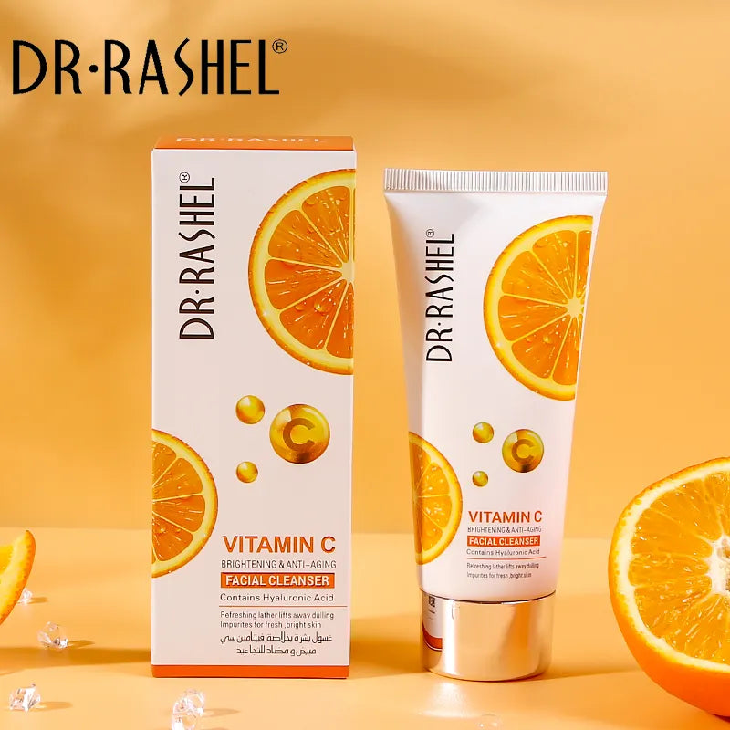 🌟 Dr. Rashel Brightening Anti-Aging Deep Cleansing Vitamin C Facial Cleanser – 80ml - Mayari Super Store