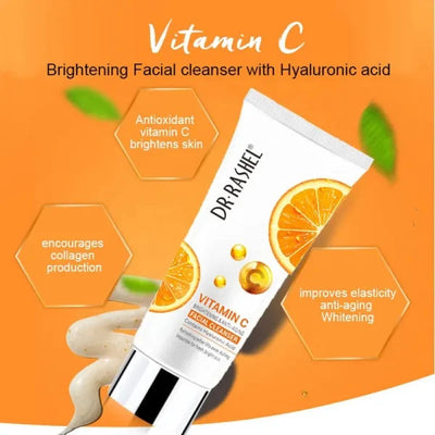 🌟 Dr. Rashel Brightening Anti-Aging Deep Cleansing Vitamin C Facial Cleanser – 80ml - Mayari Super Store