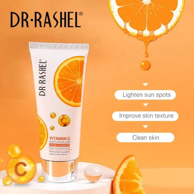 🌟 Dr. Rashel Brightening Anti-Aging Deep Cleansing Vitamin C Facial Cleanser – 80ml - Mayari Super Store