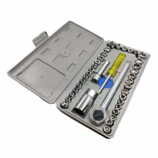 🔧 Aiwa 40-Piece Socket Wrench Tool Kit with Screwdrivers & Socket Set