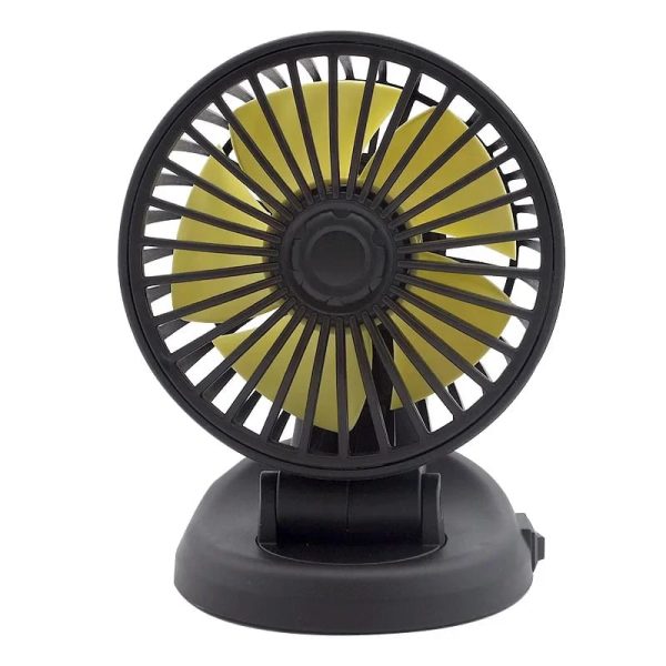 ❄️ Portable Car Cooling Fan | Multi-Angle Rotatable | USB Powered