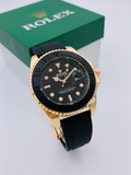 ⌚ Golden Rolex Stylish Watch for Men – Quartz Movement Mayari Super Store