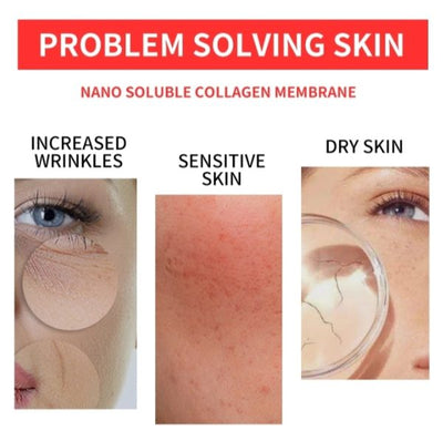 🌸 Collagen Dissolving Mask for Korean Glass Skin – Instant Collagen Filler Facial Masque - Mayari Super Store