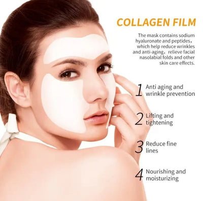 🌸 Collagen Dissolving Mask for Korean Glass Skin – Instant Collagen Filler Facial Masque - Mayari Super Store