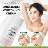 🌸 Organa Touch Fresh & Natural Underarm Whitening Cream – Private Glow (Advanced Brightening) 100ml