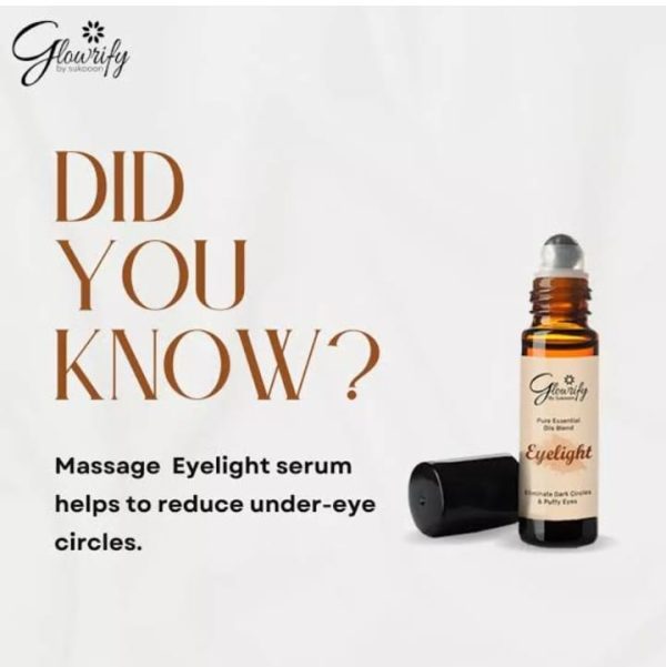 🌟 Glowrify Eyelight Serum – 10ml  Eliminates Dark Circles | Reduces Puffiness | Firms Delicate Eye Skin