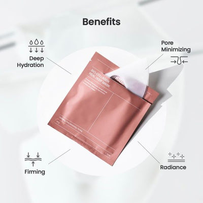 Bio-Collagen Real Deep Overnight Facial Sheet Mask – Hydrating, Firming & Pore Minimising (36g) - Mayari Super Store