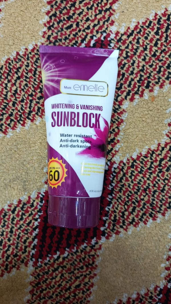 ☀️ Emelie Sunblock SPF 60 – Ultimate Protection For Your Skin | 100ml - Mayari Super Store