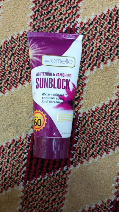 ☀️ Emelie Sunblock SPF 60 – Ultimate Protection For Your Skin | 100ml - Mayari Super Store