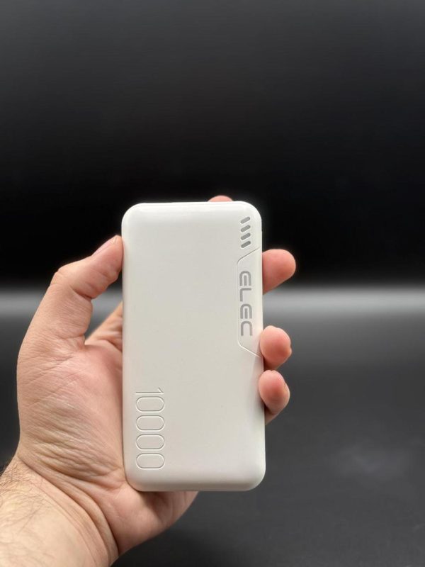 🔋 ELEC 10,000mAh Fast Charging Power Bank – White | Dual USB Type-A & Type-C Outputs Mayari Super Store