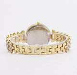 💎 Fashion Diamond Women’s Quartz Watch – Golden Strap Mayari Super Store