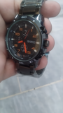 ⌚ Stainless Steel Men’s Watch – Waterproof, Sporty Design (With Box) Mayari Super Store