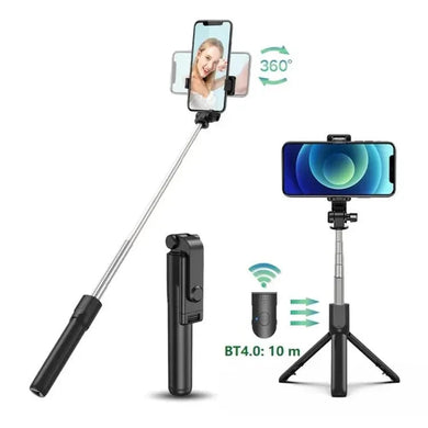 📸 Best 3-in-1 Wireless Selfie Stick – R1 (Without Light) / R1S (With Light) 📸 Mayari Super Store