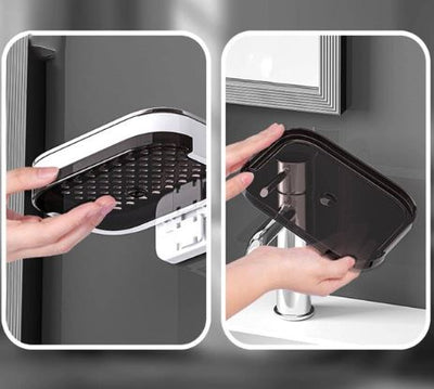 🧼 Wall Mounted Soap Holder with Draining Tray (Random Color) - Mayari Super Store