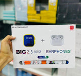 ⌚ i20 Ultra Max Smart Watch – 2.3” Infinite Display | Premium 10-in-1 Combo (AirPods + 7 Straps) Mayari Super Store