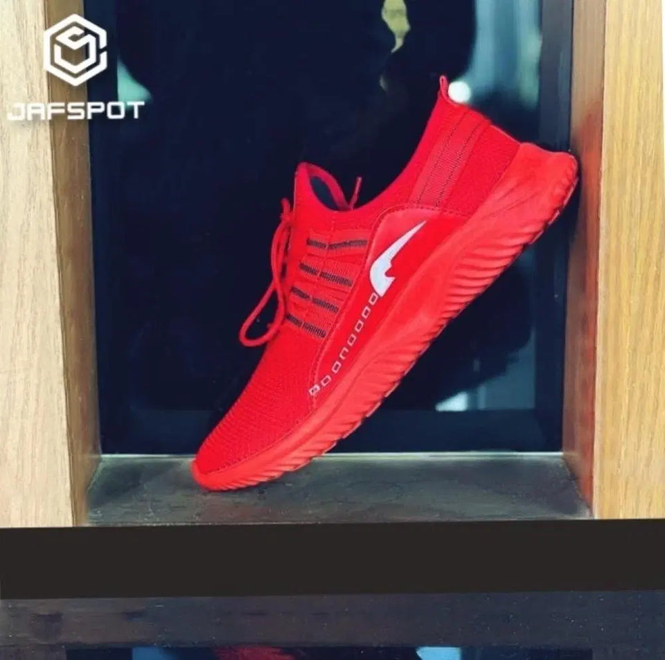 👟 Men's Running Walking Casual Shoes - JF015, Red