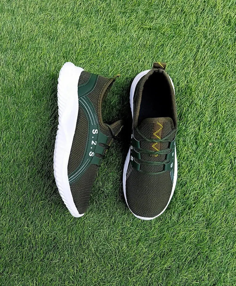 👟 Jaf Spot Men Sport Casual Sneakers - JF022, Green