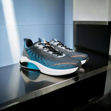 👟 Men's Casual Sneakers – Synthetic Leather with Trendy Print Design