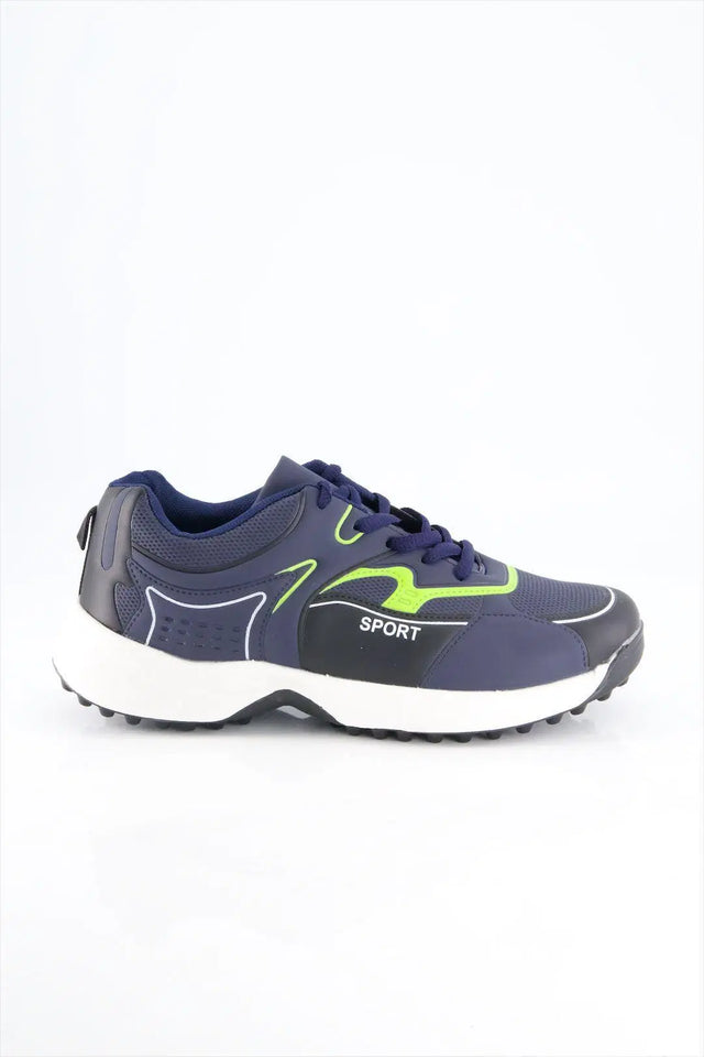 👟 Black Camel Sports Gripper Shoes - DL884, Blue