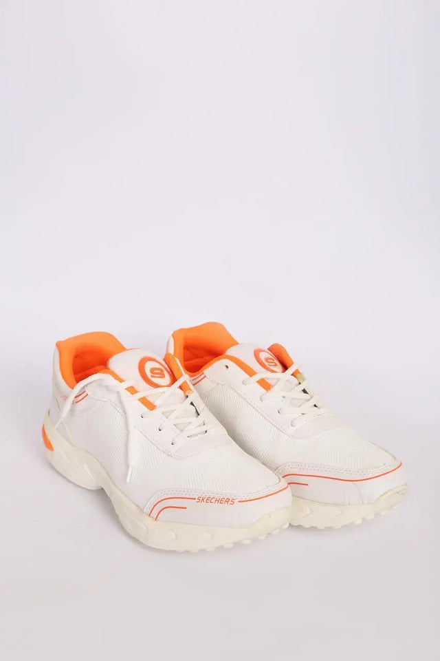 👟 Men's White Synthetic Leather Casual Gripper - Perfect for Running & Everyday Wear