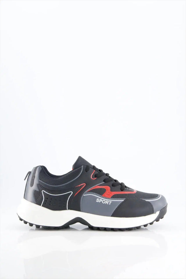 👟 Black Camel Sports Gripper Shoes - DL884, Black